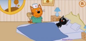 Три Кота Мультфильм Прививка для котят