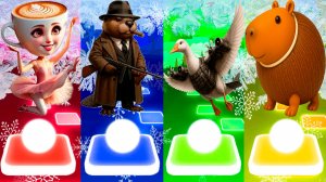 БАЛЕРИНА КАПУЧИНО 🆚 БОБРИТО БАНДИТО 🆚 БОМБОМБИНИ ГУСИНИ 🆚 БУРБАЛОНИ ЛУЛИЛОЛИ | Tiles Hop №302