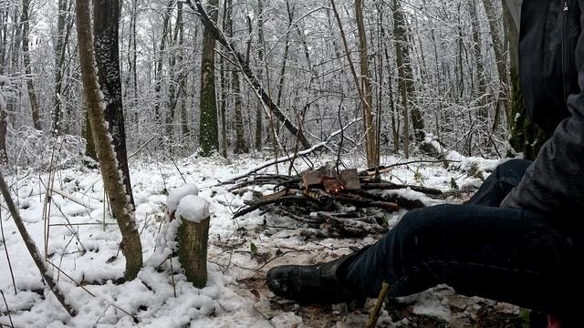 Мужик отшельник выживает в зимнем лесу с противогазом в зараженной местности смотреть онлайн