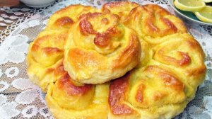 Расхватают быстрее горячих пирожков! СДОБНЫЕ БУЛОЧКИ С КРЕМОМ