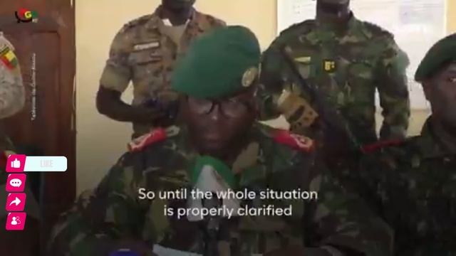Brigadier General Denis NCanha of Guinea-Bissau has announced a military takeover and declared
