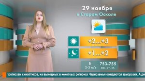 Погода в Старом Осколе на 29 ноября