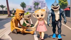 Богатая Балерина Капучино стала бедной.