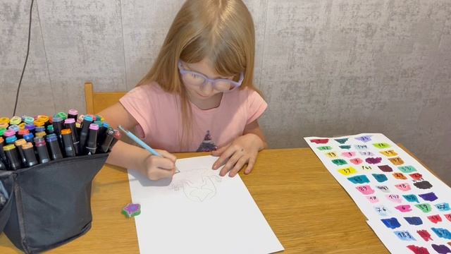 Как нарисовать звездочку баттерфляй