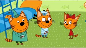 Три Кота Мультфильм Прививка для котят