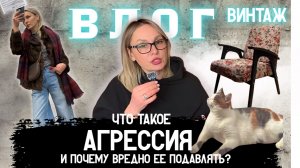 Что такое агрессия. Психология. Влог. Реставрация советского кресла