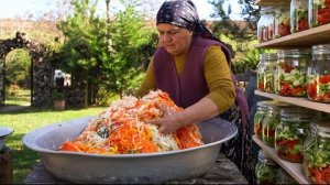 Готовим Деревенский Осенний Овощной Салат 🌽🍠🌻