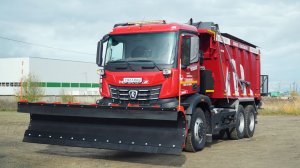 Демонстрационный объезд КДМ 7881180 на базе самосвала КамАЗ К4146