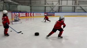 Тренировка 2010 года хоккейная школа Технопул