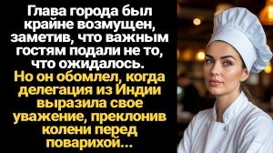 ИСТОРИИ ИЗ ЖИЗНИ/Городской глава был возмущен, заметив, что важным гостям подали не то, что ожидал