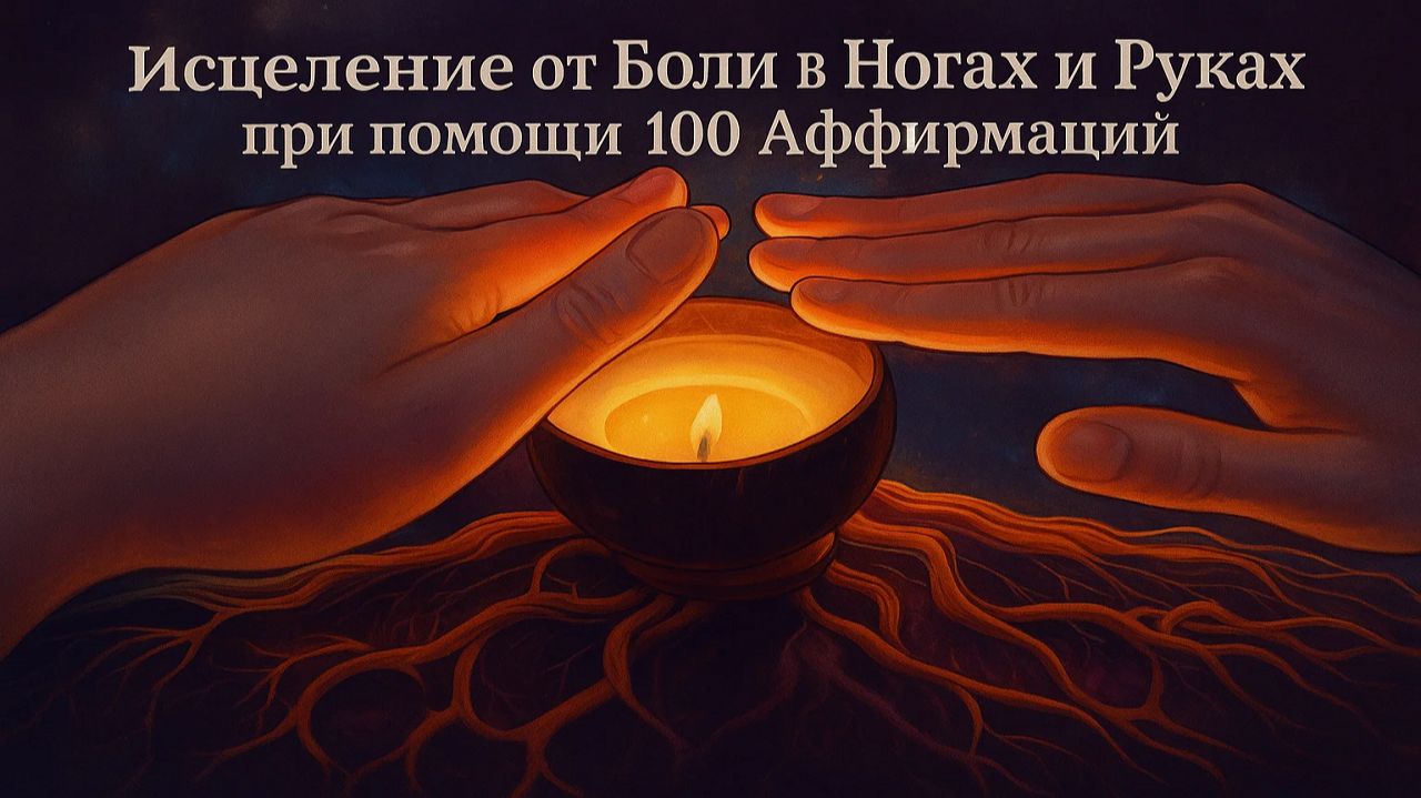 Исцеление от Боли в Ногах и Руках при помощи 100 Аффирмаций
