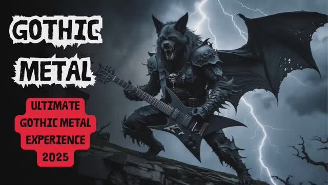 Незабываемый опыт игры в готик–метал 2025 - Самые мрачные хиты смотреть онлайн