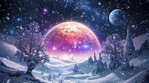 ❄️ ЗИМНЯЯ КОСМИЧЕСКАЯ МУЗЫКА ДЛЯ ДУШИ 🎵 УСПОКАИВАЮЩАЯ МУЗЫКА ДЛЯ СНА 🎵 МУЗЫКА ДЛЯ МЕДИТАЦИИ