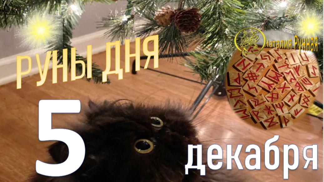 РУНА ДНЯ  Наталия Рунная прогноз на 5 декабря 2025г