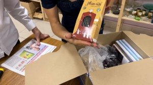 распаковка подарков от подписчицы и гостьи магазина