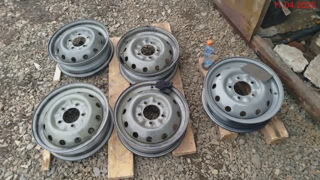 Покраска дисков. Летние шины Кама 365 SUV (НК-242). Нива 21213.