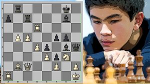 Жавохир СИНДАРОВ в шаге от шедевра ♟ Староиндийская защита