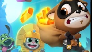 Говорящий Том бег за золотом.Бегите, прыгайте и мчитесь с Говорящим Томом в увлекательной погоне за