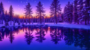 ✨ УСПОКАИВАЮЩАЯ МУЗЫКА ДЛЯ СНА В ЗИМНЕМ ЛЕСУ 🎵 ОЧЕНЬ КРАСИВАЯ РАССЛАБЛЯЮЩАЯ МУЗЫКА ДЛЯ ДУШИ