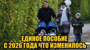 Единое пособие с 2026 года: корпоративные выплаты больше не учитываются в доходе семьи