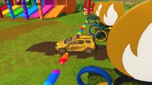 Машины и Тракторы Мультики для детей