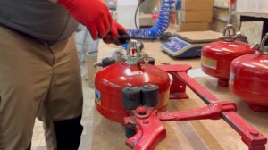 МПП 2,5 МИГ перезарядка модуля порошкового пожаротушения