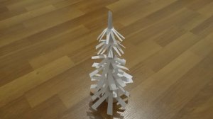 Как сделать ёлку из бумаги на новый год | Поделки