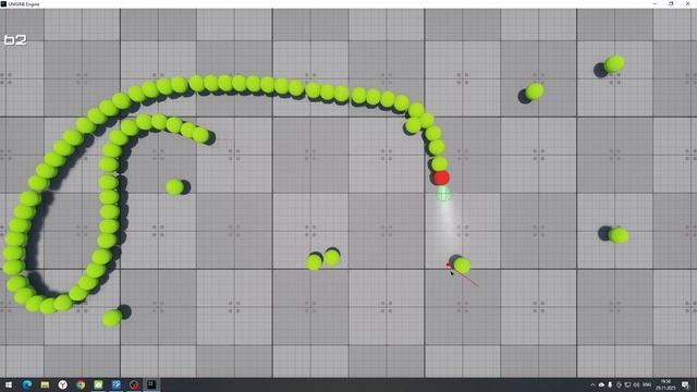 Unigine - змейка