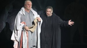 Фрагмент спектакля «Роман», театр Армии. «.. Закон об оскорблении величества…»