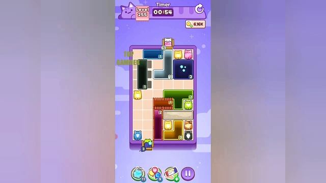 Как пройти Уровень 255 в Drop the Cat! (Решение)