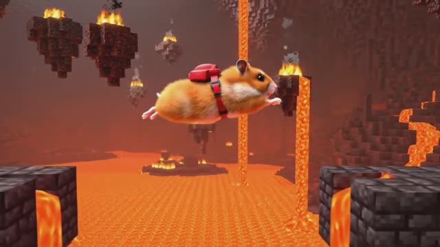 ХОМЯК ПРОХОДИТ ЛАБИРИНТ МАЙНКРАФТ 🐹 Эпичное Прохождение Испытаний | Милый Хомячок в Minecraft смотреть онлайн