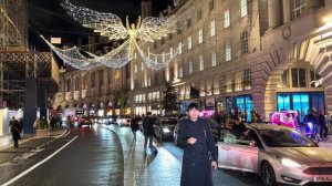 ✨ Рождество в Лондоне 2025: яркие огни и витрины – пешком! 🎇