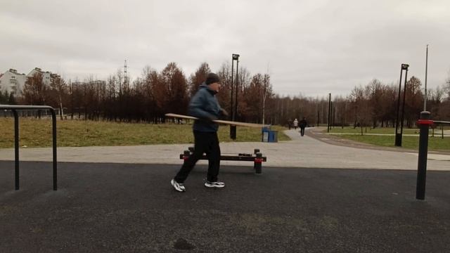 Упражнения с ротанговым шестом 160 см