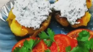 Быстрый завтрак из доступных продуктов.