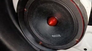 Прослушка бюджетной эстрадной акустики RECOIL RM65-4P