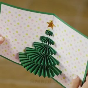 Простые новогодние открытки