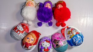 АСМР шоколадный распаковка Киндер Сюрприз яйца и Сюрприз Бокс 🤗🥰