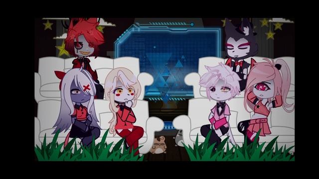 Hazbin Hotels reaction to Alostar and Vox