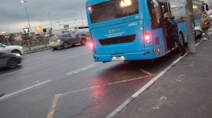 Автобус ЛиАЗ 5292 борт 191913, маршрут 638