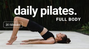 Mady Morrison - 20 Min. Pilates for Beginners ｜ Full Body Workout for everyday (No Equipment)