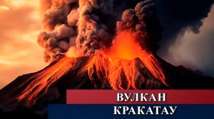 Вулкан Кракатау.