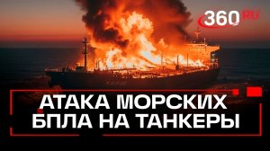 Два танкера загорелись у берегов Турции