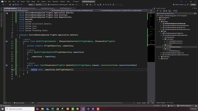 14 - Flight CommandsQueriesHandlers