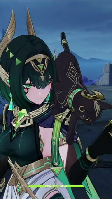 Genshin Анимация Неффер из Нод-Края