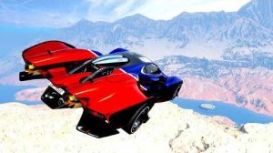 BeamNG Drive / CrashBoomPunk – Эпические прыжки на высокой скорости на машине
