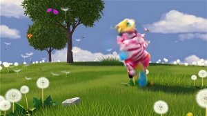 Смешная лошадка по имени Радуга