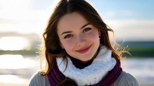 Красивая и ласковая женщина