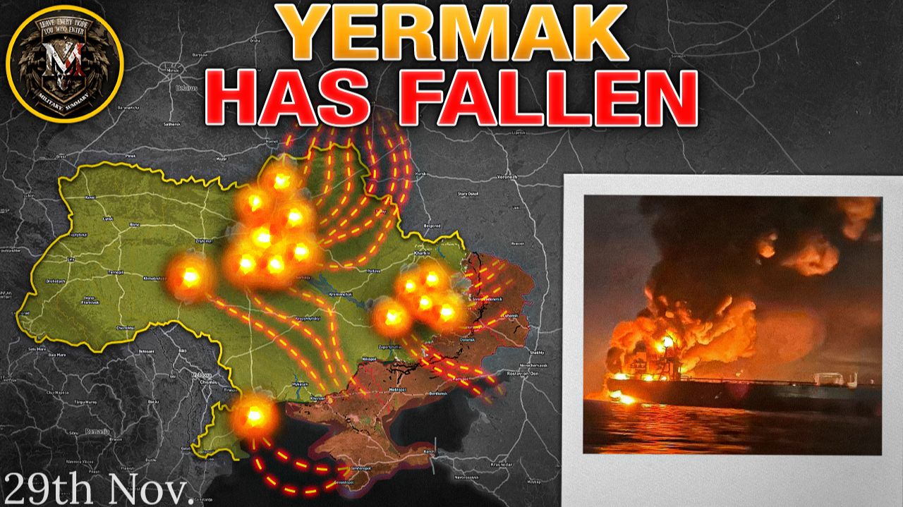 Zelensky's Grip On Power Is Slipping🙅♂️Massive Strike Launched💥 Black Sea Provocation⚓ 2025.11.29 смотреть онлайн