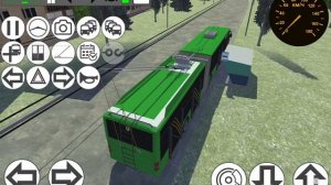 Микро троллейбус симулятор. 2 часть.