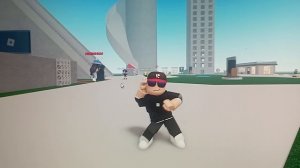 Танцую под музыку в роблоксе